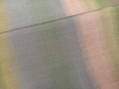 平和屋着物●上質な紬　間道　正絹　逸品　AABB3623ph