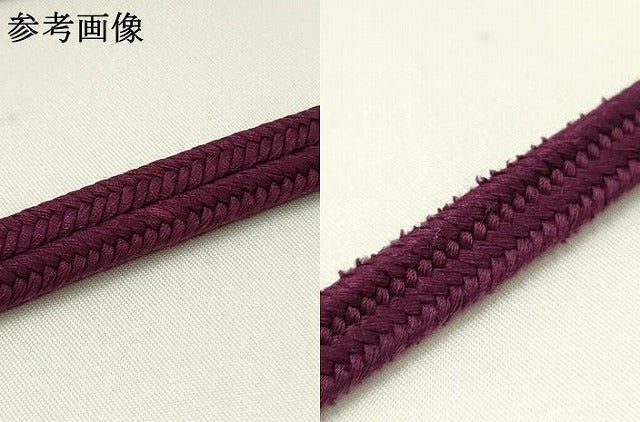 平和屋着物●極上　有職組紐道明　帯締め　冠組　紫紺色　宮内庁御用　国立博物館御用　東京芸術大学御用 　逸品　AABB3785ay