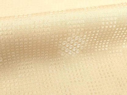 平和屋着物●上質な小紋　作家物　丸文　正絹　逸品　AABB3826ck