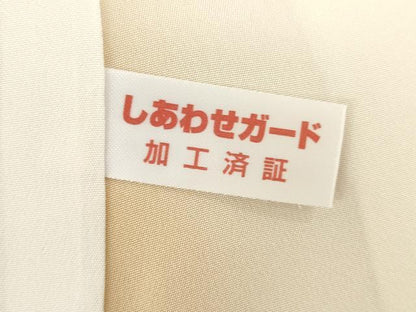 平和屋着物●上質な小紋　作家物　丸文　正絹　逸品　AABB3826ck