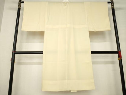 平和屋着物●長襦袢　無双仕立て　蜂蜜色　やまと誂製　正絹　逸品　AABB3830ck