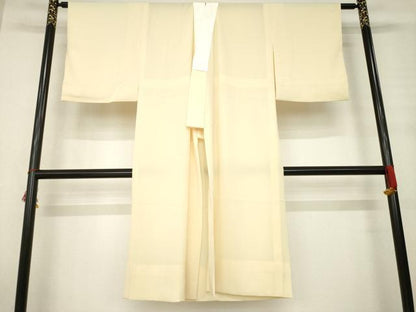 平和屋着物●長襦袢　無双仕立て　蜂蜜色　やまと誂製　正絹　逸品　AABB3830ck