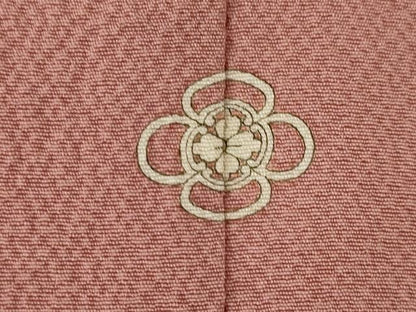 平和屋着物●訪問着　辻が花　絞り　雪輪花文　正絹　逸品　AABB3845ck