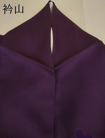 平和屋着物●上質な小紋 花間道 正絹 逸品 AABB3872ck