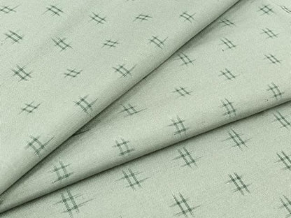平和屋着物▽上質な紬 単衣 絣文様 正絹 逸品 AABB3899jh