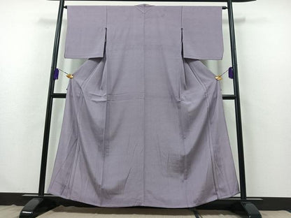 平和屋着物▽江戸小紋　単衣　鮫小紋柄　正絹　逸品　AABB3905jh