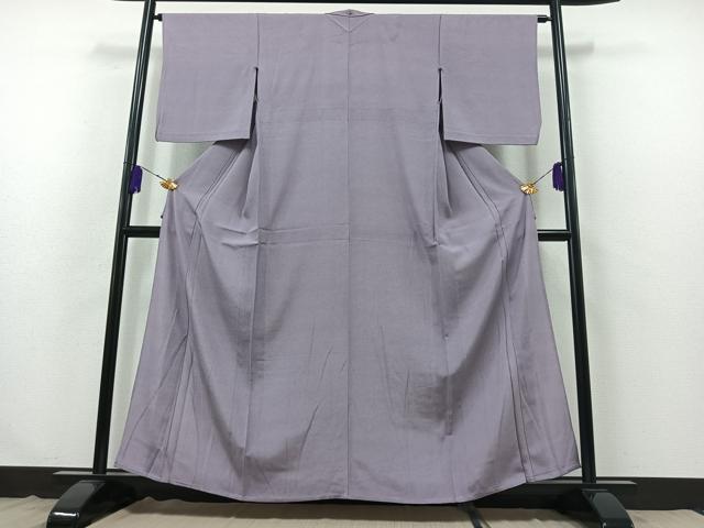 平和屋着物▽江戸小紋　単衣　鮫小紋柄　正絹　逸品　AABB3905jh