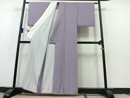 平和屋着物▽江戸小紋　単衣　鮫小紋柄　正絹　逸品　AABB3905jh