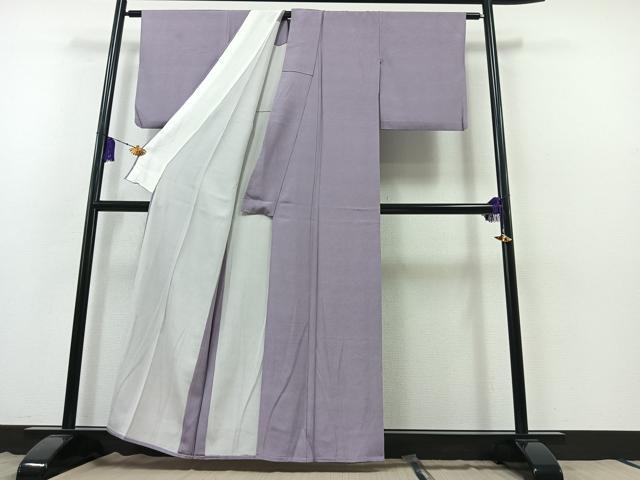 平和屋着物▽江戸小紋　単衣　鮫小紋柄　正絹　逸品　AABB3905jh
