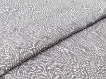 平和屋着物▽江戸小紋　単衣　鮫小紋柄　正絹　逸品　AABB3905jh