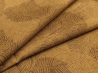 平和屋着物▽上質な紬 単衣 流水文 正絹 逸品 未使用 AABB3908jh