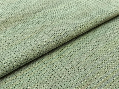 平和屋着物▽上質な紬　単衣　霞文　正絹　逸品　AABB3912jh