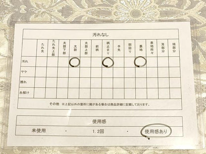 平和屋着物◎綴れ 六通柄袋帯 唐織 舞花文 銀糸 正絹 逸品 AABB4099dt