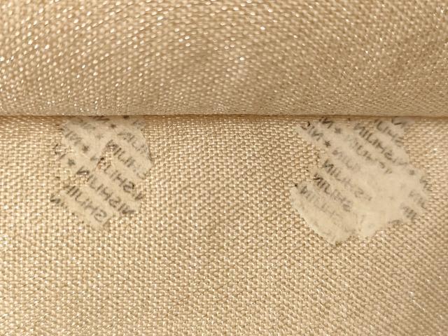 平和屋着物◎西陣　太鼓柄袋帯　風景文　金銀糸　正絹　逸品　AABB4156dt