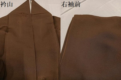平和屋着物●友禅作家の巨匠　浅井青仁　訪問着　色紙草花文　金彩　正絹　逸品　AABB4330ph