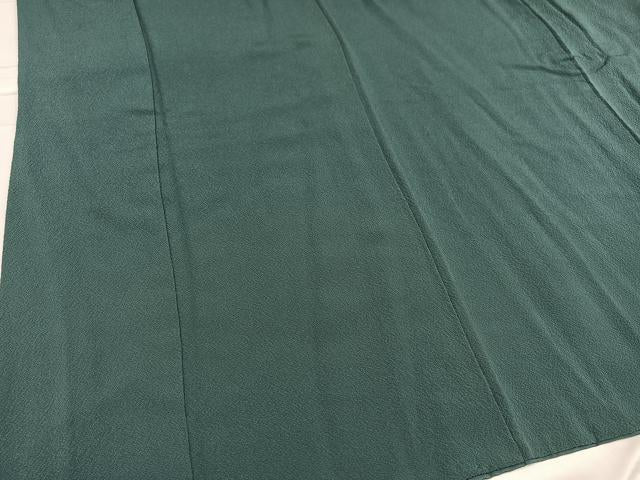 平和屋着物●ファッションデザイナー 花井幸子監修 色無地 虫襖色 正絹 逸品 AABB4369ph