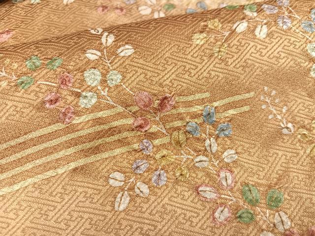 平和屋着物●訪問着 萩 暈し染め 正絹 逸品 AABB4370ph