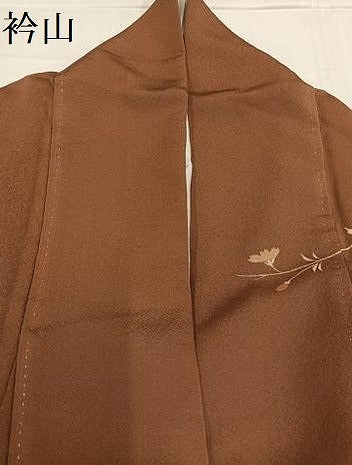 平和屋着物●訪問着　駒刺繍　短冊枝花文　暈し染め　金彩　正絹　逸品　AABB4400ph