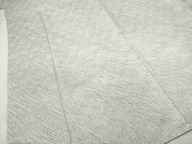 平和屋着物●大変加工の良い総絞り小紋 正絹 逸品 AABB4462ck