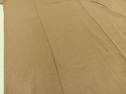平和屋着物▽江戸小紋 単衣 万筋 鬼しぼ縮緬 正絹 逸品 AABB4501jh