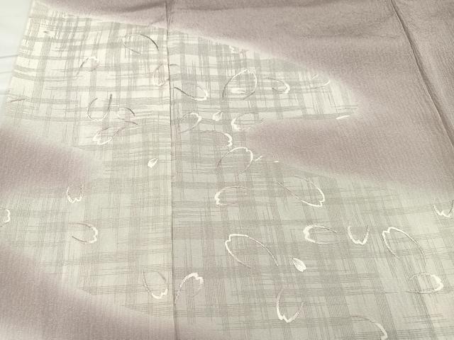 平和屋着物●訪問着 中国三大刺繍 汕頭刺繍 スワトウ刺繍 舞花文 暈し染め 正絹 逸品 AABB5101ph