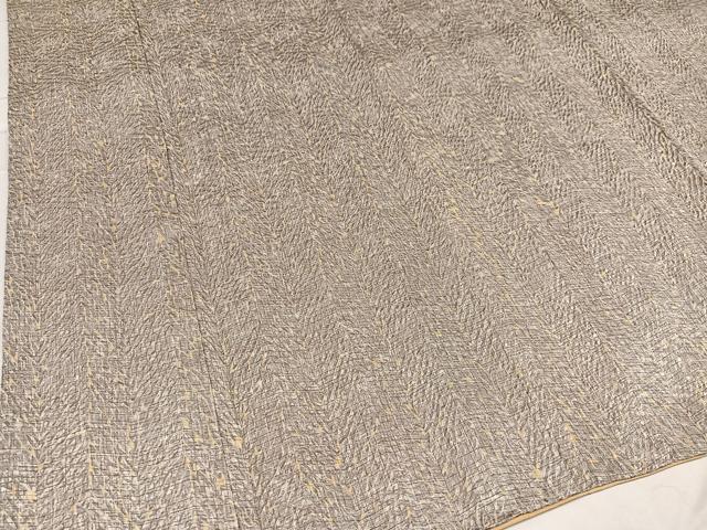 平和屋着物●名門 藤娘きぬたや・杢目絞り 小紋 正絹 逸品 AABB5110ph