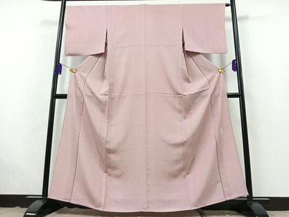平和屋着物▽重要無形文化財 人間国宝 中村勇二郎 江戸小紋 単衣 寄せ小紋柄 正絹 逸品 AABB5206jh