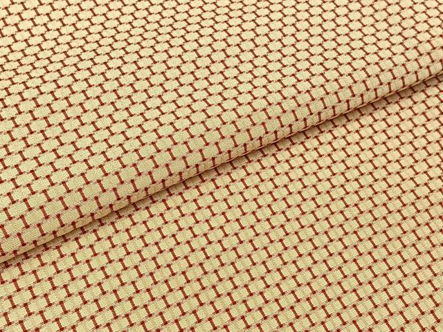 平和屋着物▽お召 単衣 亀甲文 正絹 逸品 AABB5211jh