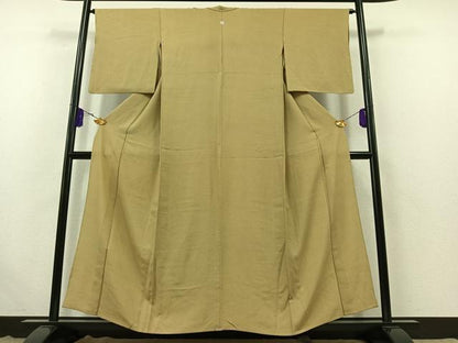 平和屋着物▽江戸小紋　単衣　鮫小紋柄　正絹　逸品　AABB5212jh