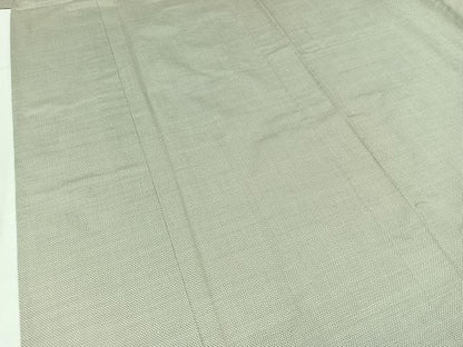 平和屋着物▽本場大島紬　白大島　単衣　9マルキ　正絹　逸品　AABB5223jh