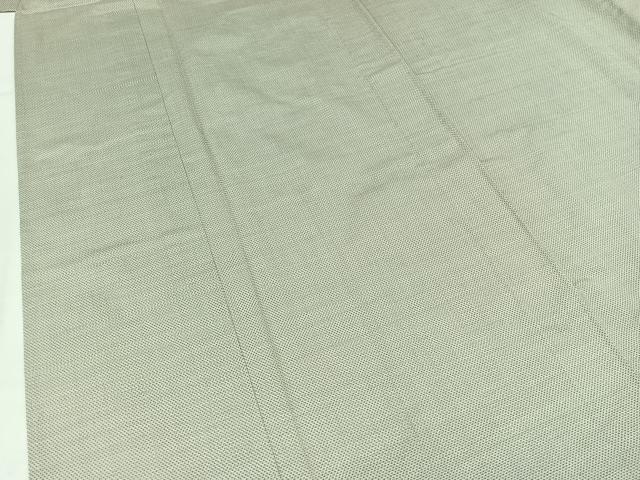 平和屋着物▽本場大島紬　白大島　単衣　9マルキ　正絹　逸品　AABB5223jh