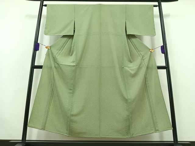 平和屋着物▽江戸小紋 単衣 寄せ小紋柄 正絹 逸品 未使用 AABB5231jh