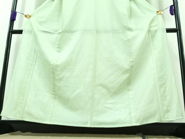 平和屋着物▽訪問着 無双 紗袷 紗×絽 立波文 正絹 逸品 AABB5238jh