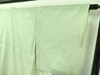 平和屋着物▽訪問着 無双 紗袷 紗×絽 立波文 正絹 逸品 AABB5238jh