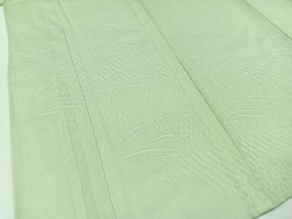 平和屋着物▽訪問着 無双 紗袷 紗×絽 立波文 正絹 逸品 AABB5238jh