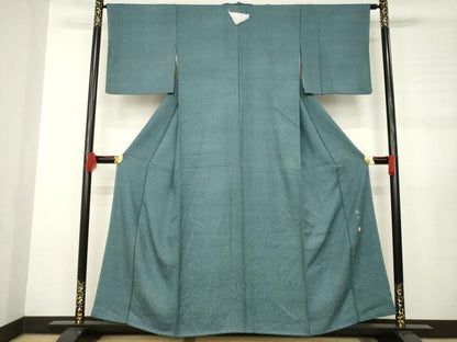 平和屋着物●江戸小紋 作家物 鮫小紋柄 やまと誂製 正絹 逸品 未使用 AABB5404ck
