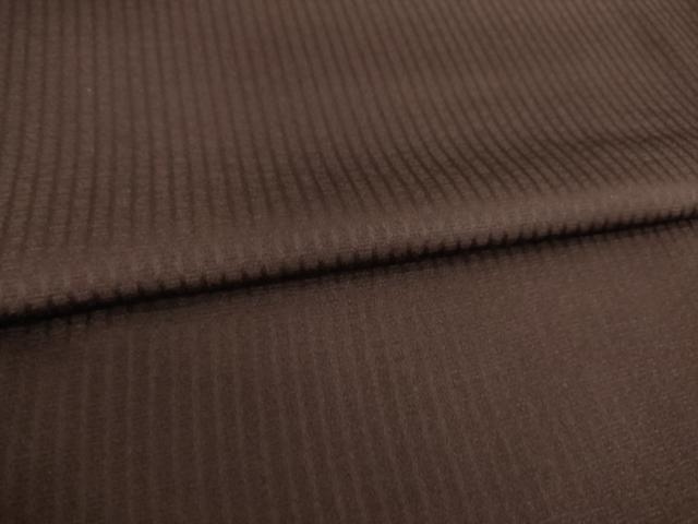 平和屋着物●上質な小紋　市松文様　正絹　逸品　AABB5417ck