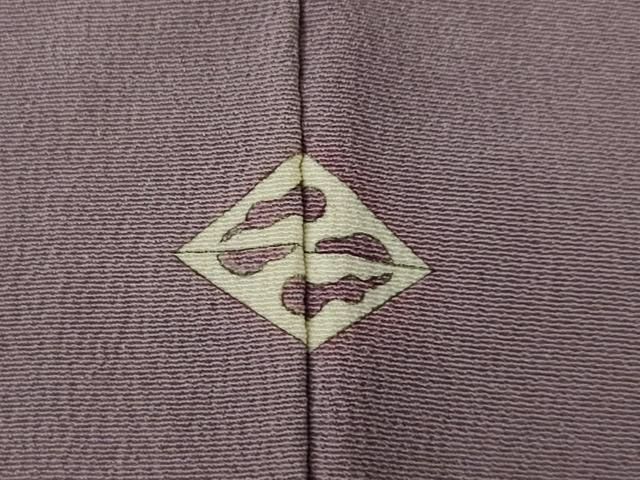 平和屋着物●銀座　志ま亀　色留訪問着　毘沙門亀甲　たとう紙付き　正絹　逸品　AABB5446ck