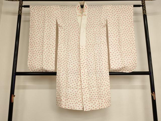 平和屋着物∵女の子 十三参り 子供 祝着・長襦袢(無双仕立て・半衿刺繍)セット 手毬花文 暈し染め 金銀彩 正絹 逸品 AABB5632ja