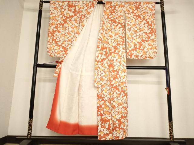 平和屋着物∵女の子 十三参り 子供 祝着・長襦袢・袋帯セット 枝梅文 逸品 AABB5657ja