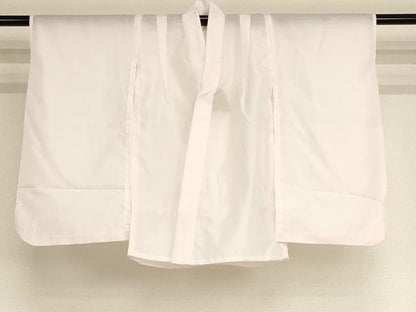 平和屋着物[]七五三　女の子　３歳　祝着　三つ身　長襦袢(単衣)・被布・小物セット　花尽くし文　黒地　金彩　未使用　AABB5783ja