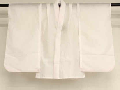 平和屋着物[]七五三　女の子　３歳　祝着　三つ身　長襦袢(単衣)・被布・小物セット　花手毬文　暈し染め　金彩　未使用　AABB5786ja