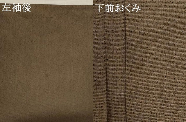 平和屋着物＊夏物 男性 小紋 紗 霞文 AABB5846st