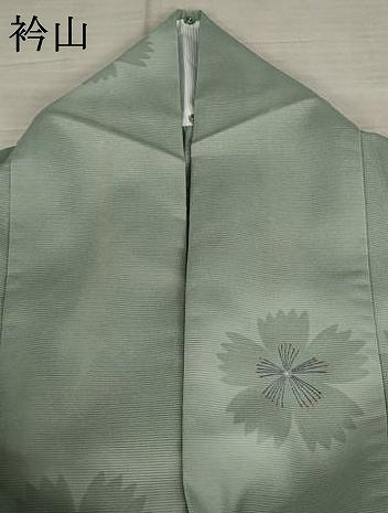 平和屋着物＊夏物 小紋 絽 桜 洗える着物 AABB5848st