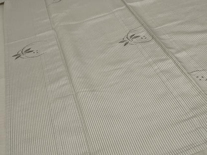 平和屋着物＊夏物 小紋 絽芭蕉 蜻蛉 正絹 逸品 AABB5851st