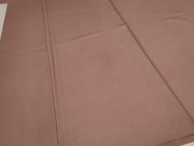 平和屋着物＊夏物 色無地 絽 蘇芳香色 正絹 逸品 AABB5859st