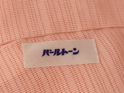 平和屋着物＊夏物 色無地 絽 草花文紗 甚三紅色 正絹 逸品 未使用 AABB5863st