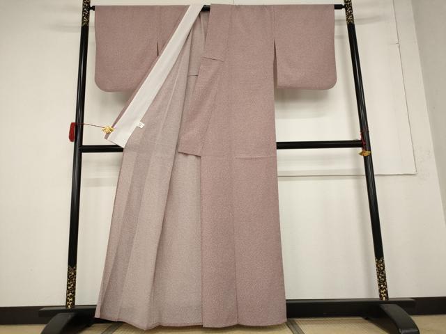平和屋着物＊夏物 小紋 絽 霞文 洗える着物 AABB5876st