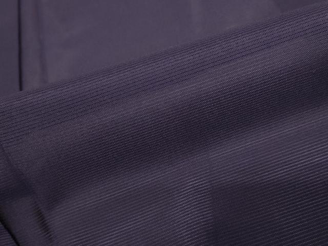 平和屋着物＊夏物 色無地 絽 深紫色 洗える着物 AABB5882st