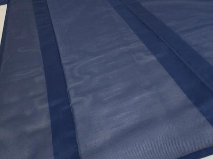 平和屋着物＊夏物 色無地 絽 留紺色 洗える着物 AABB5884st